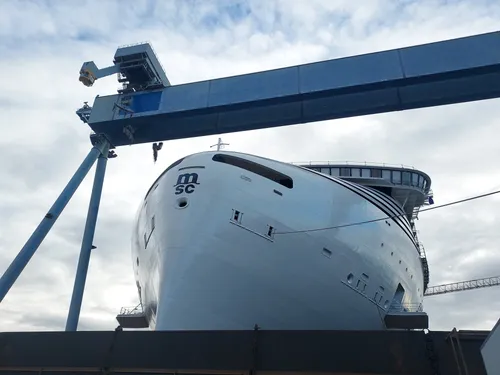 MSC Croisières : un premier géant des mers propulsé au GNL